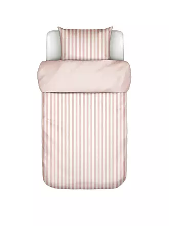 MARC O'POLO HOME | Satin Bettwäsche CLASSIC STRIPE 70x90cm/140x200cm Rose Smoke | 